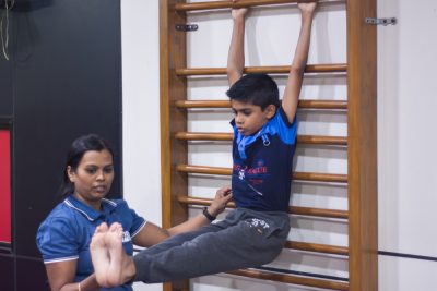 Teaching Gymnastic skills to young beginner